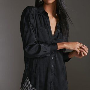 NWOT - Anthropologie Relaxed Buttondown Shirt